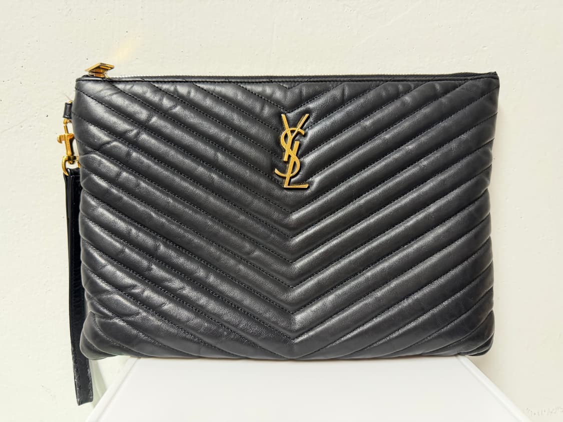 [정품] 입생로랑 모노그램 마틀라세 클러치  상품이미지1