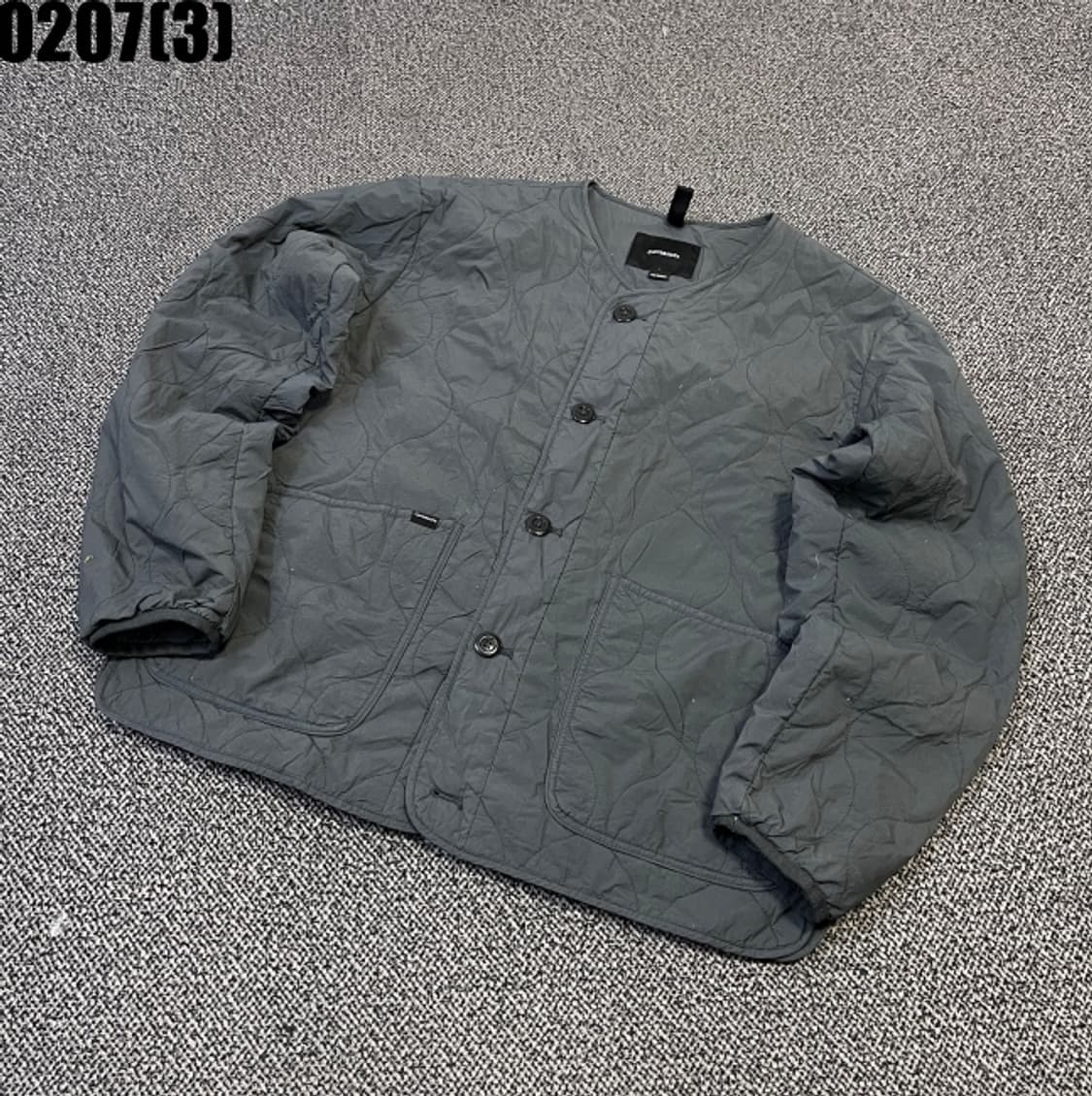커버낫 퀼팅 자켓 상품이미지1