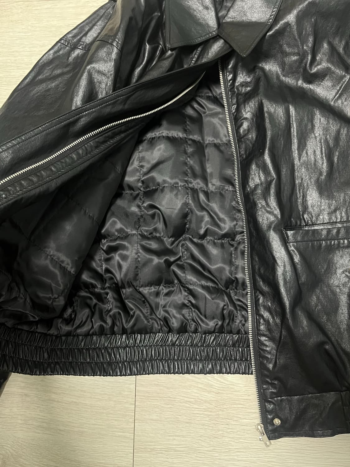 락케이크 가죽자켓 상품이미지3