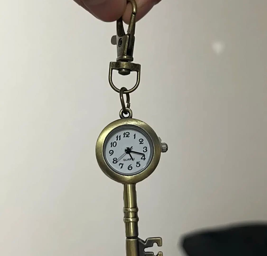 [새상품] 열쇠시계키링 열쇠고리 빈티지 상품이미지2