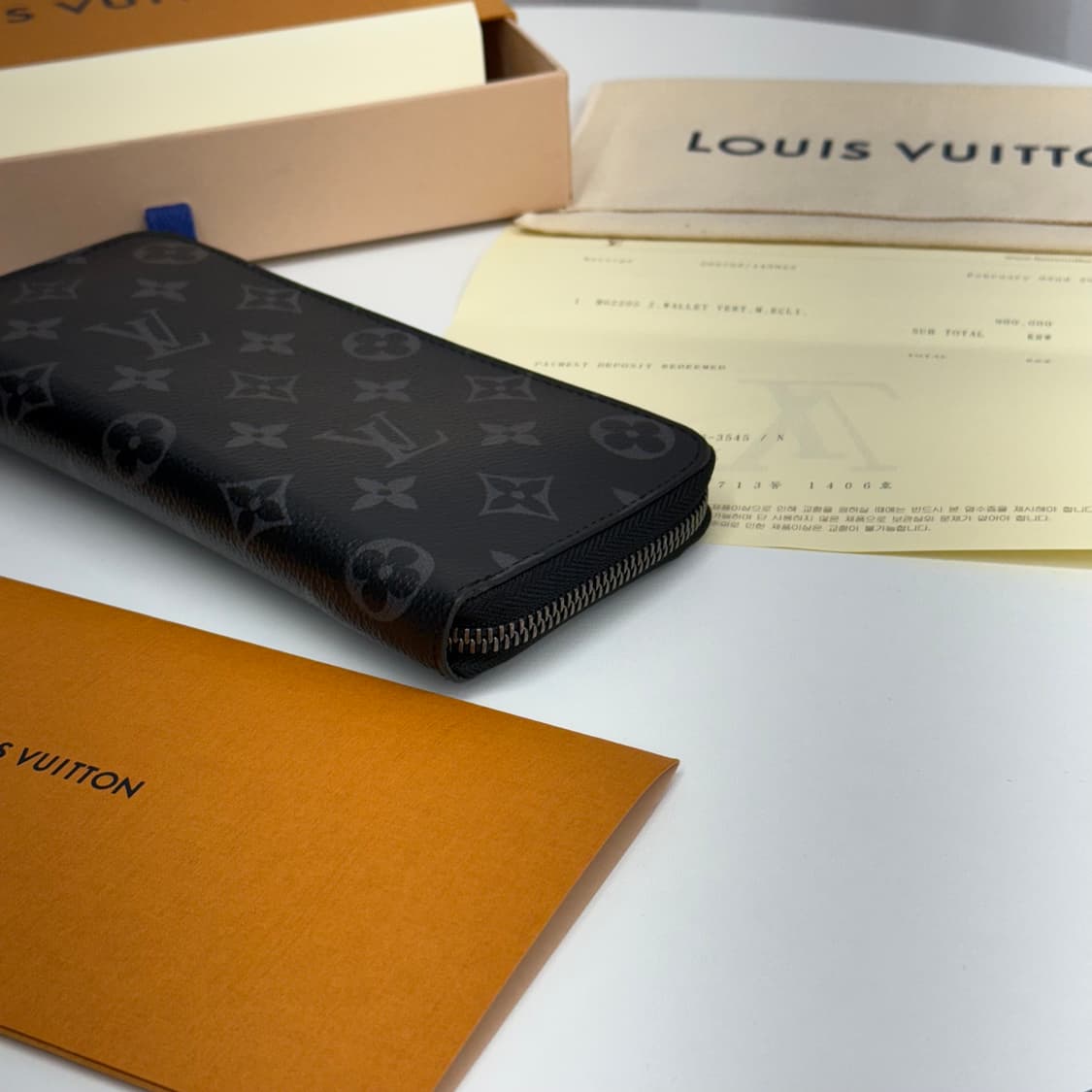 [풀박스] 루이비통 이클립스 지퍼 장지갑 버티컬 월릿 상품이미지5