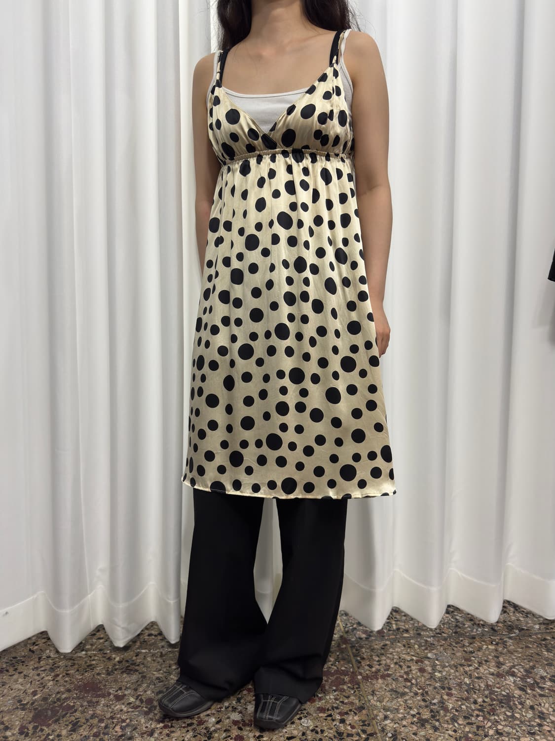 dot sleeveless 상품이미지4