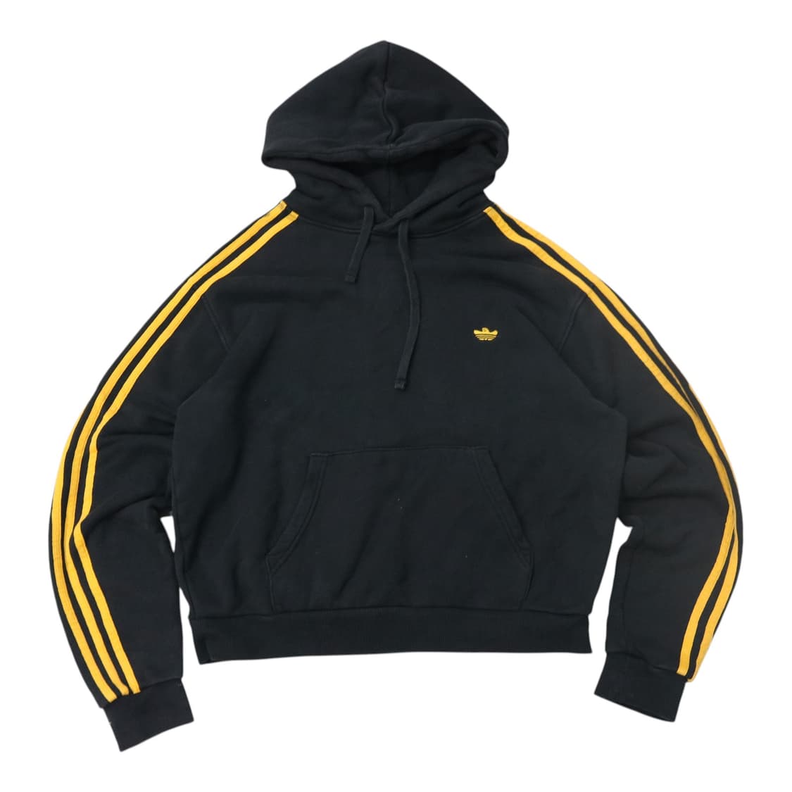 아디다스 마크 곤잘레스 콜라보 옐로우 3-스트라이프 후드티 (M) 상품이미지1