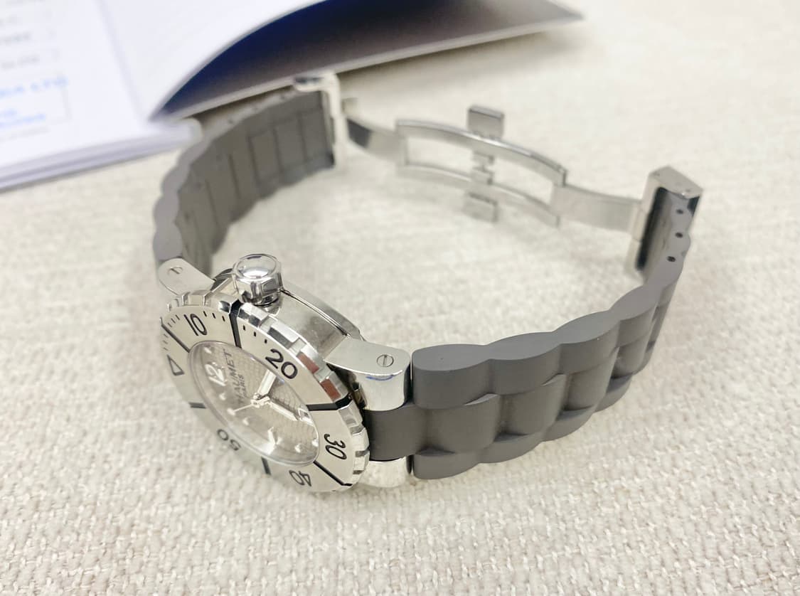 쇼메 클래스원 33mm 쿼츠 여성용 622C 그레이 색상 상품이미지6