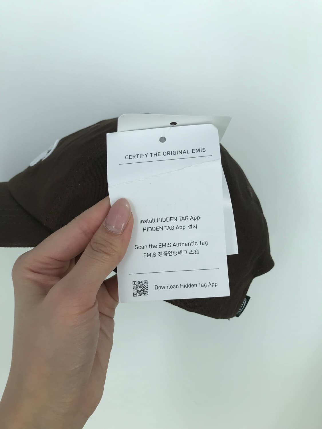 Emis 이미스 브라운 볼캡 상품이미지7