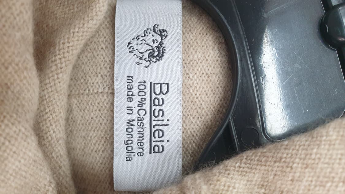 Basileia 캐시미어 니트 조끼 상품이미지3