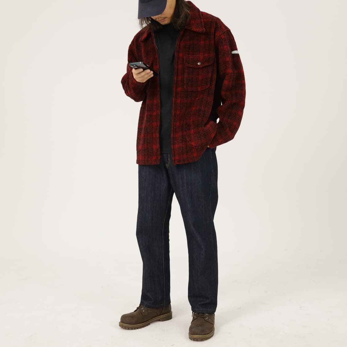 컨버스 체크 플리스 트러커 자켓 상품이미지10