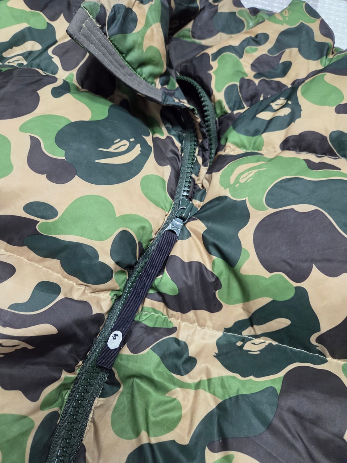 베이프 ABC 카모 패딩 상품이미지6