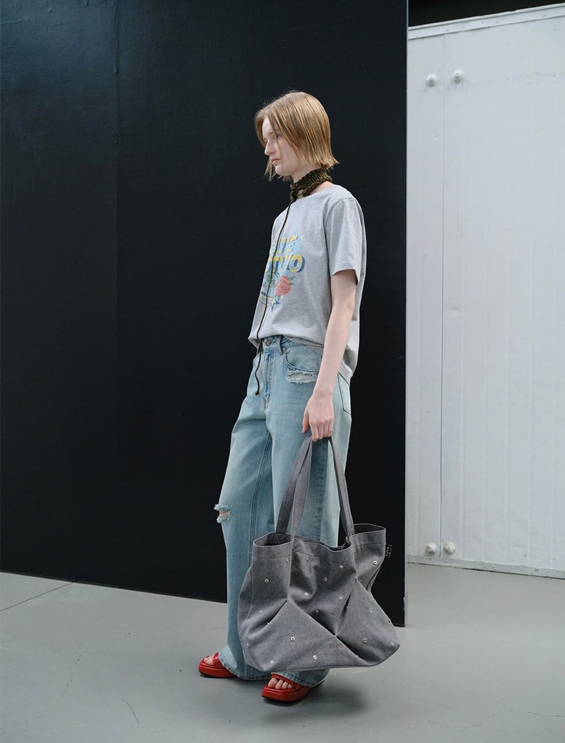 레이브 Witty Shoulder Grey 상품이미지2