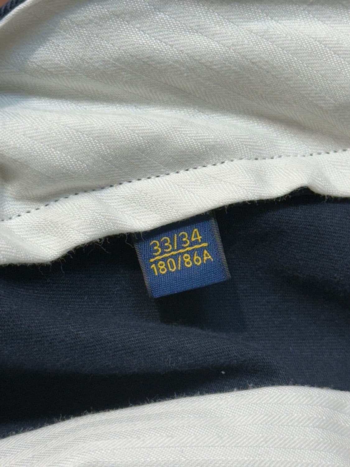 폴로 랄프로렌 네이비 슬림핏 팬츠 상품이미지5