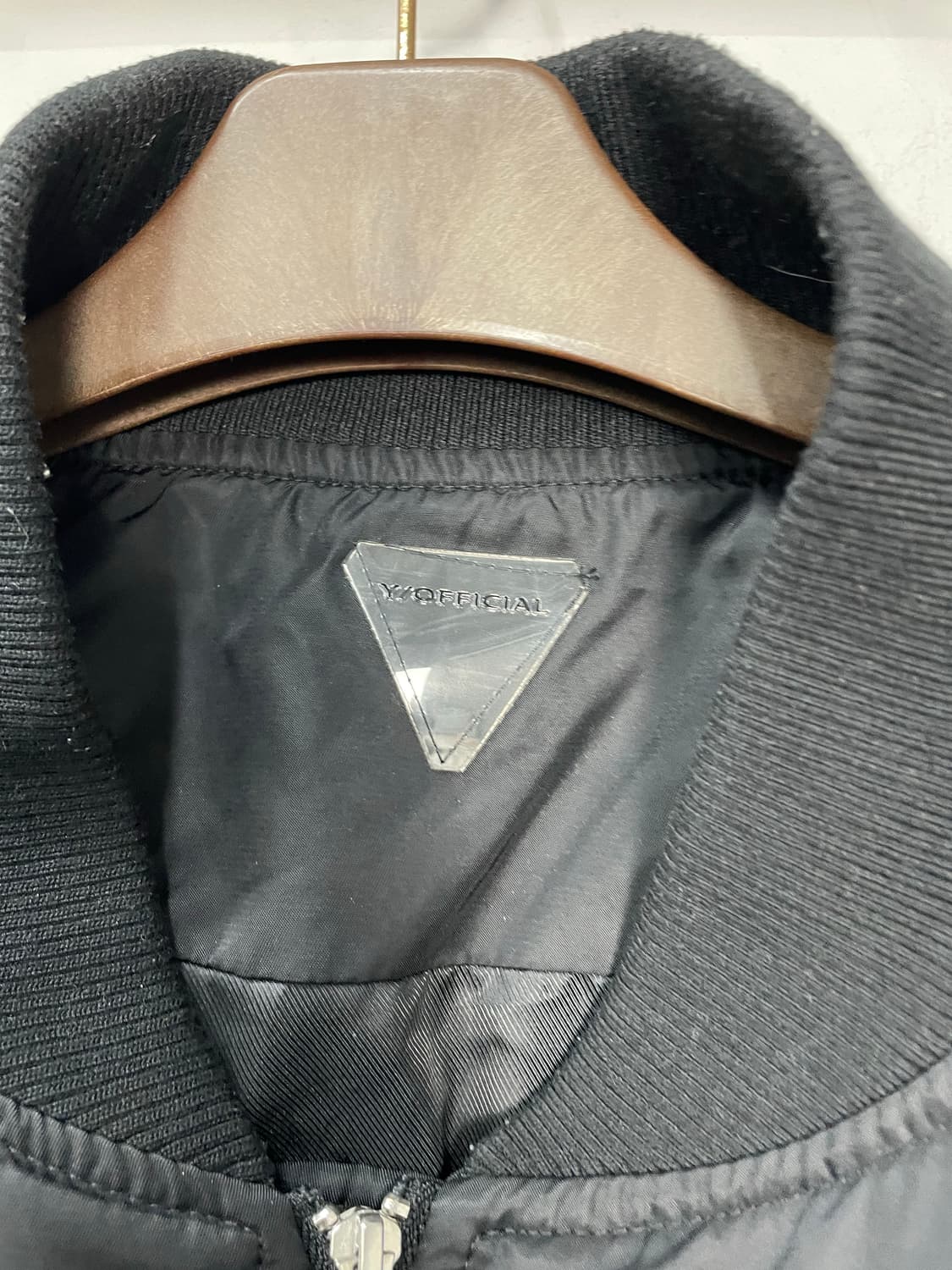 Y 오피셜 블랙 봄버 자켓 H1749 상품이미지6
