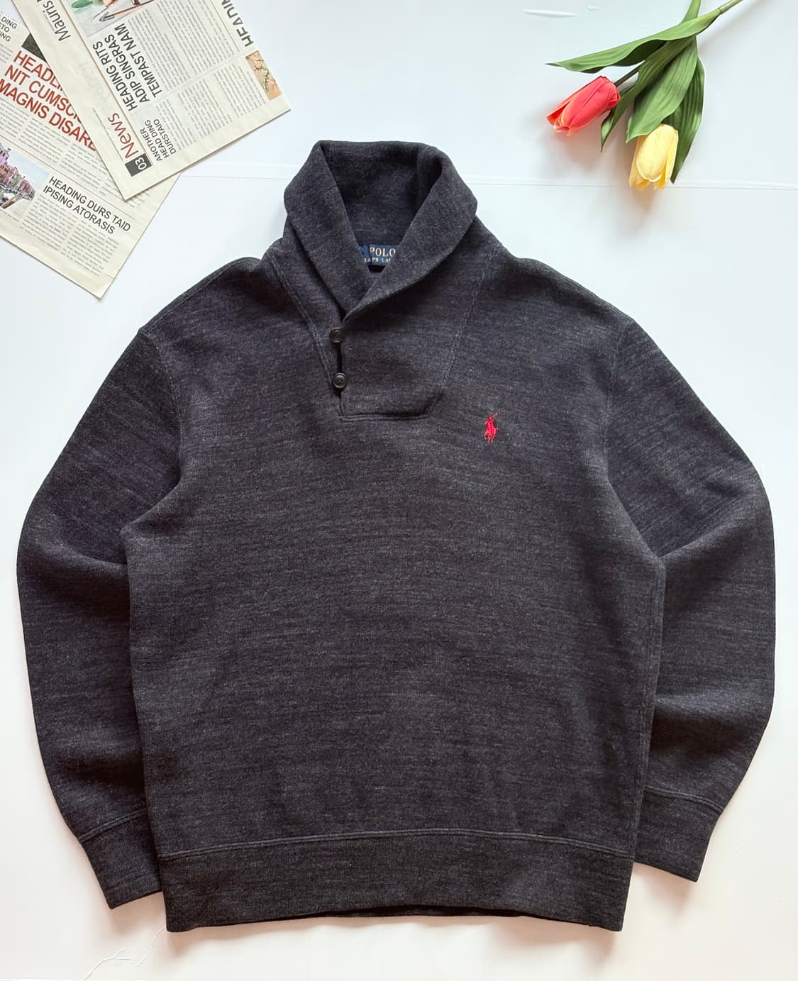 Polo 폴로랄프로렌 신형 숄카라 스웨터 상품이미지2