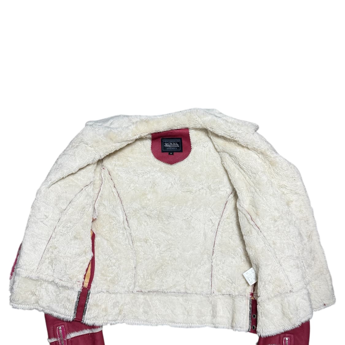 본더치 빈티지 Y2K 무스탕 퍼 자켓 S 상품이미지3