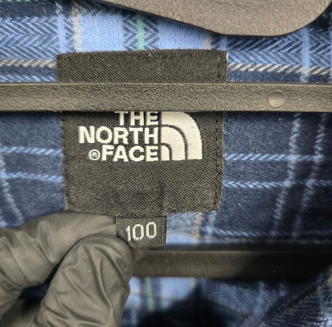 [정품/100(L)] 노스페이스 남성 체크 셔츠 상품이미지3