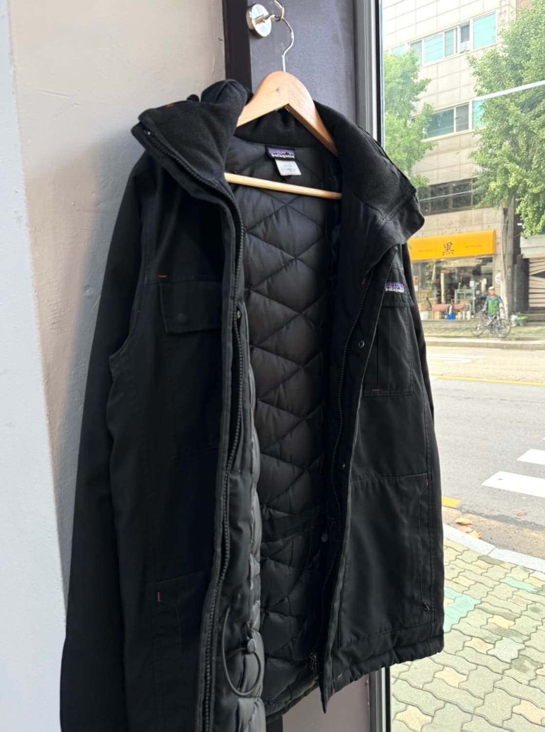 S/ 파타고니아 구스다운 후디드 패딩 자켓 상품이미지6