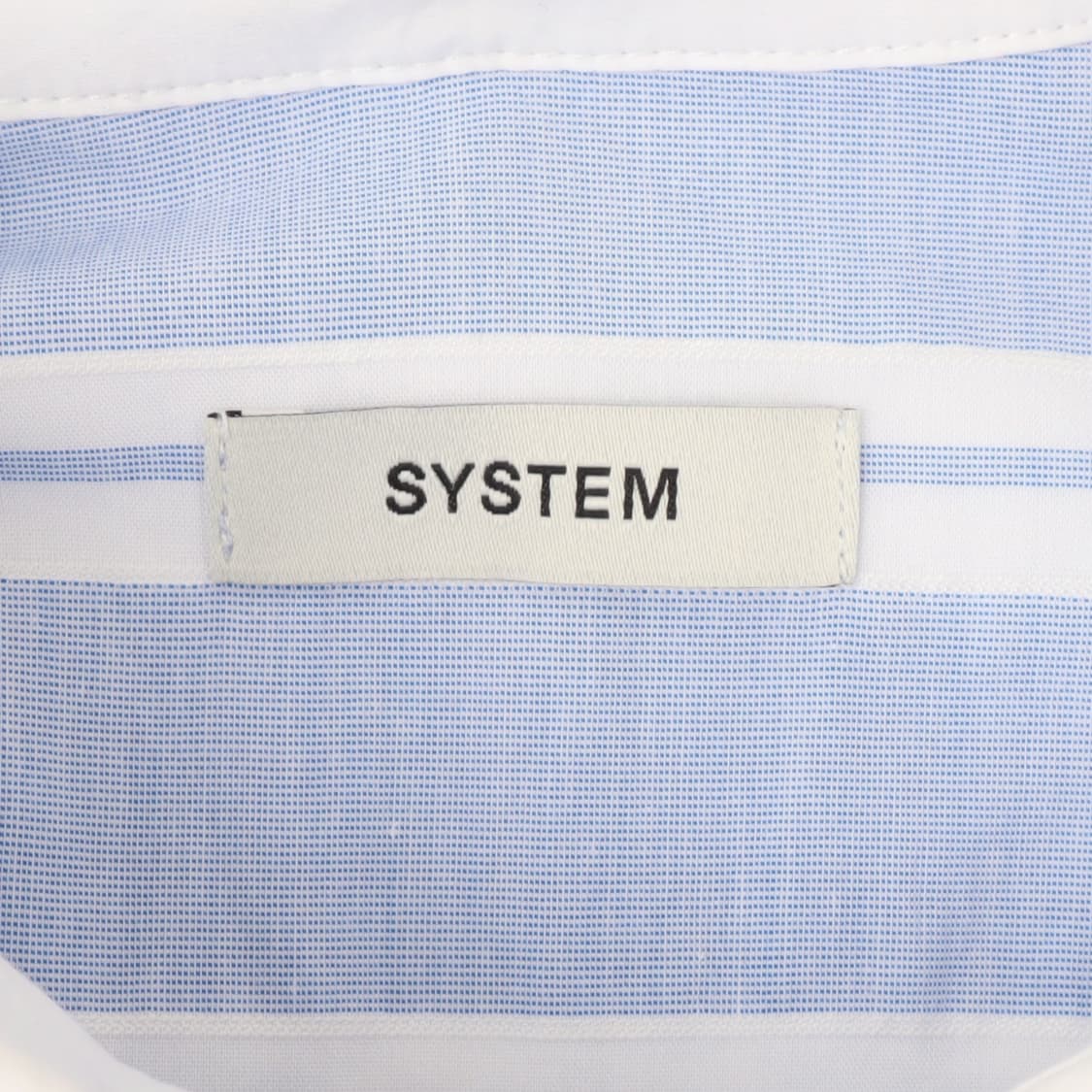 시스템 22년식 스트라이프 셔츠 상품이미지8