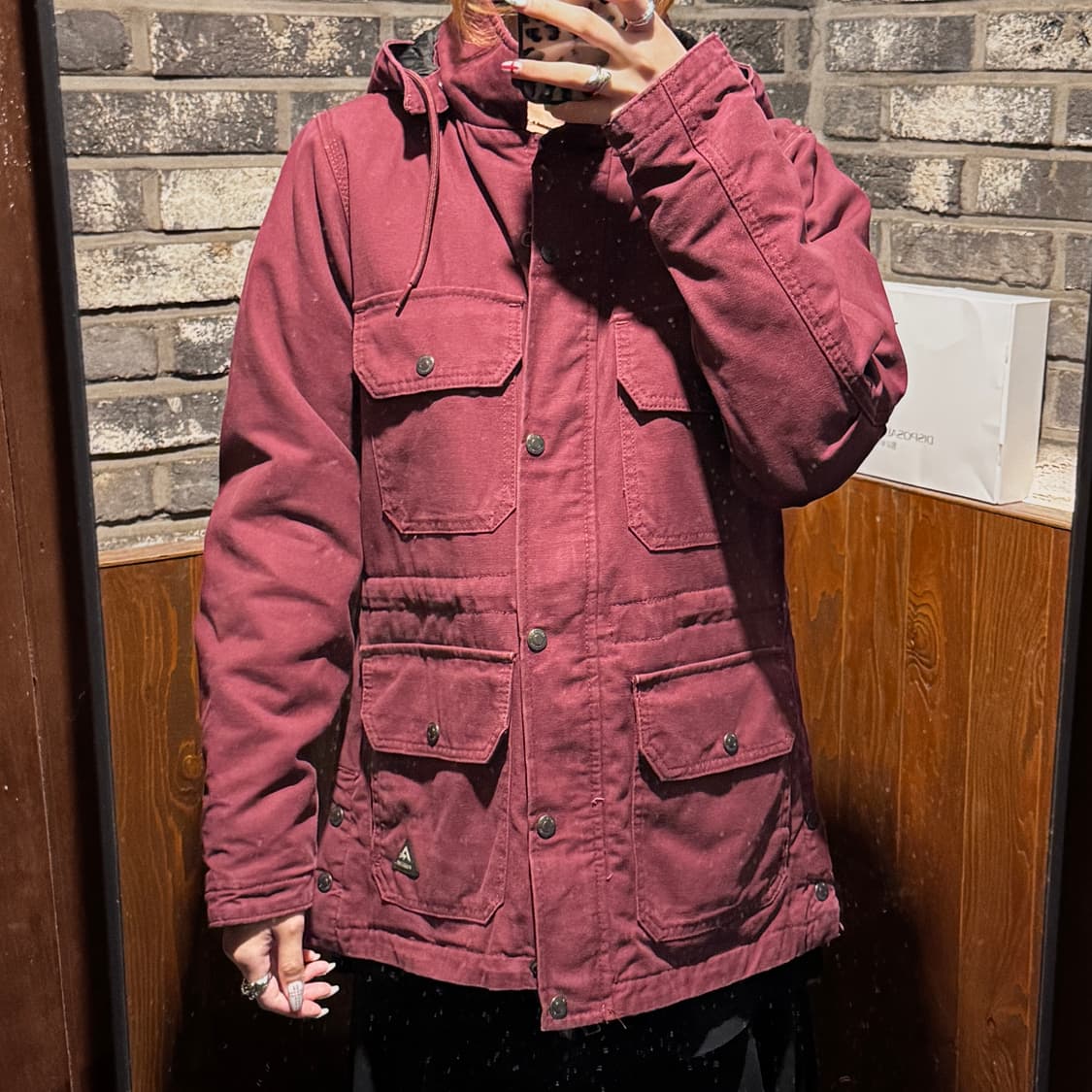 S) RIDGECUT TOUGHWEAR 캔버스 후드 재킷 상품이미지10