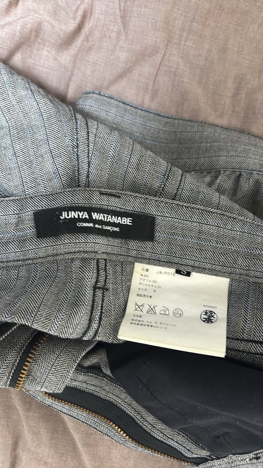 준야와타나베 Pumpkin pants 스트라이프 쇼츠 상품이미지3