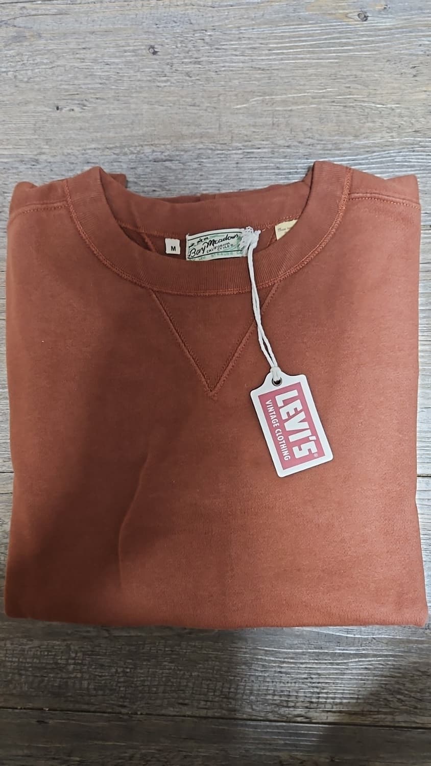 리바이스 LVC 1940's 베이 메도우 스웨트셔츠 토터스 쉘 M 상품이미지3