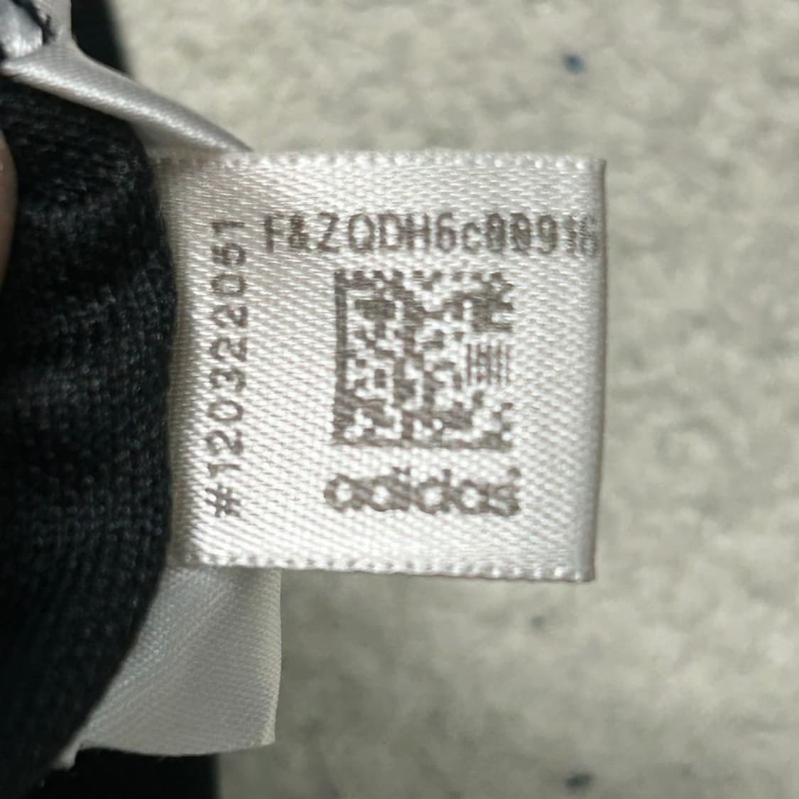 아디다스 3-스트라이프 루즈 핏 더블니트 트랙탑 블랙 S 상품이미지6