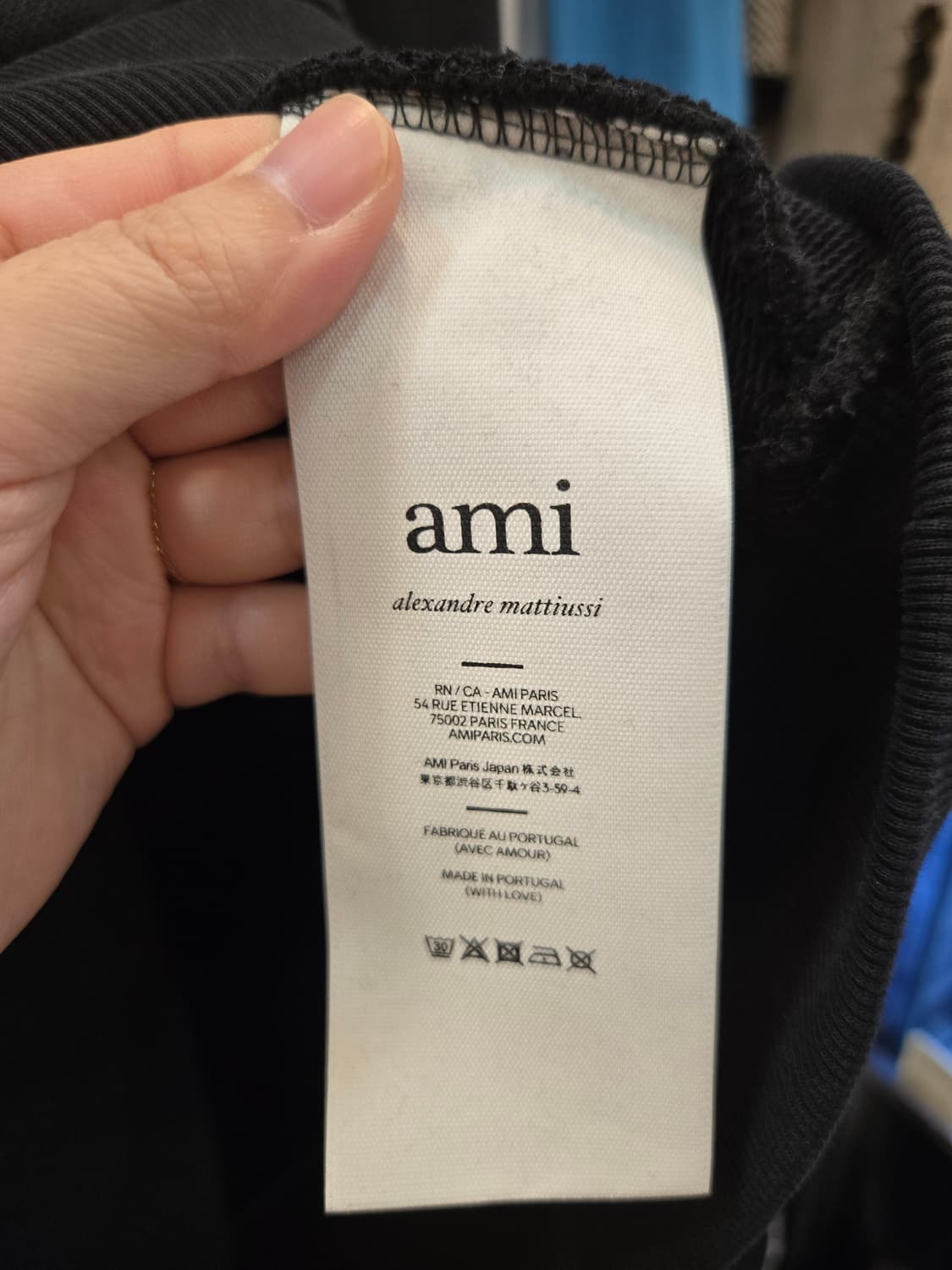 [쿨거환영]아미 스몰 하트 블랙 후드 상품이미지7