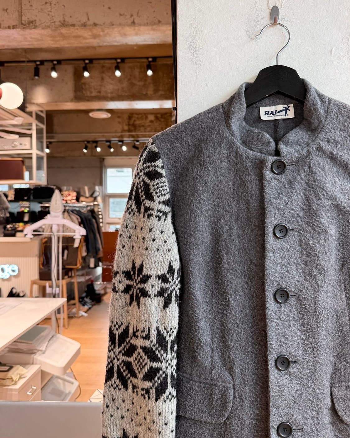 하이 스포팅 기어 그레이 숄카라 노르딕 자켓  상품이미지4