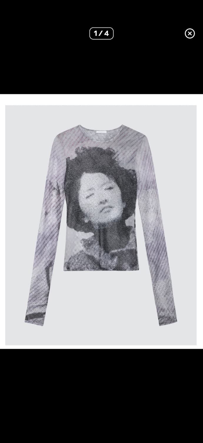 Birrort saranghae mesh top 상품이미지2
