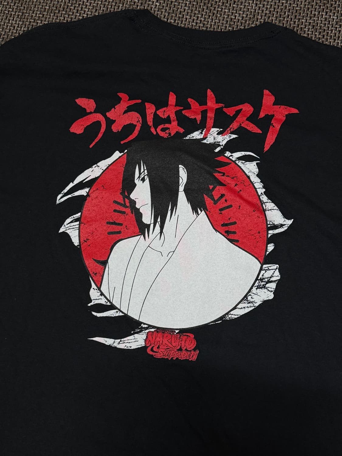 나루토 오피셜 사스케 사륜안 롱슬리브 상품이미지5