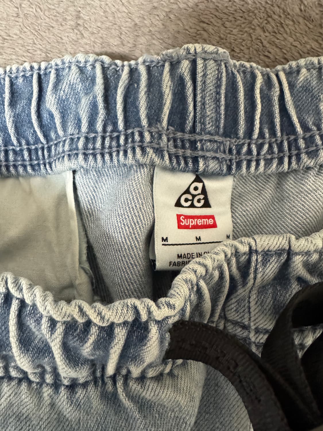 슈프림 acg 벨티드 데님 팬츠 m사이즈 팝니다 상품이미지2