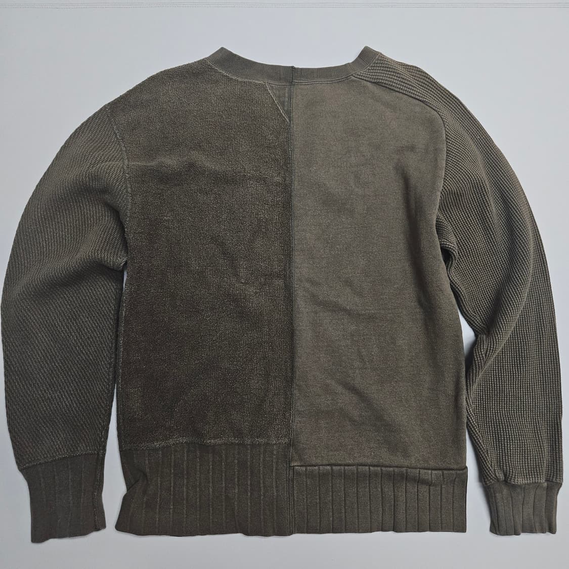 (무료배송) 나이젤카본 아미크루 저지믹스 스웻셔츠/ 올리브 /46사이즈 상품이미지2