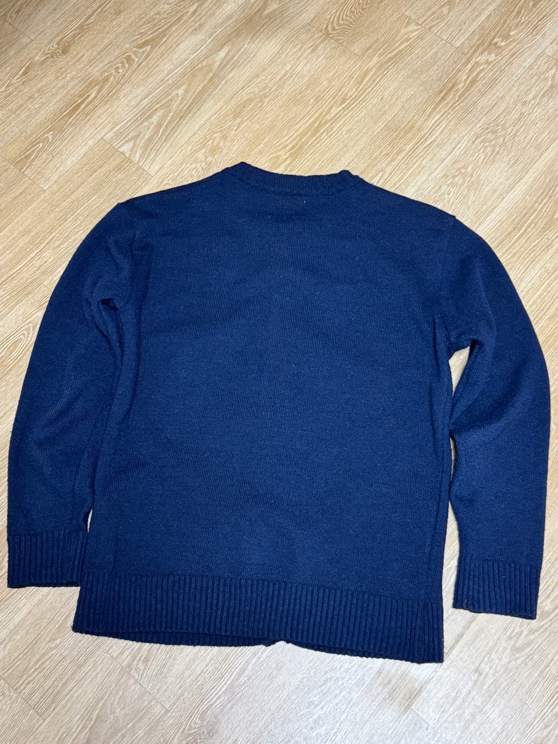 비욘드 클로젯 네이비 라운드 가디건 L 상품이미지4