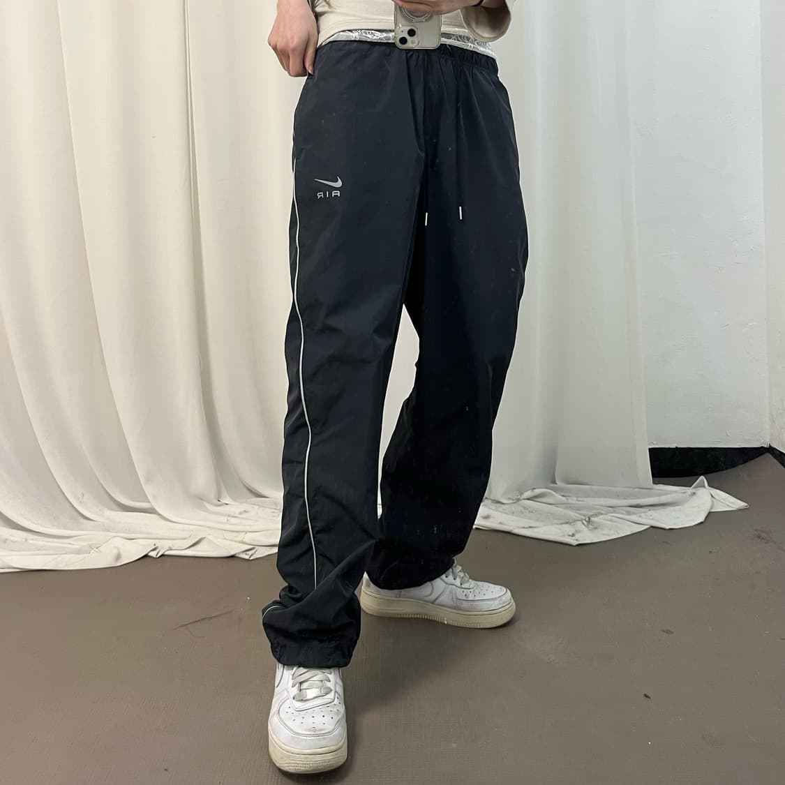 Nike Air Black Woven Track Pants 상품이미지1