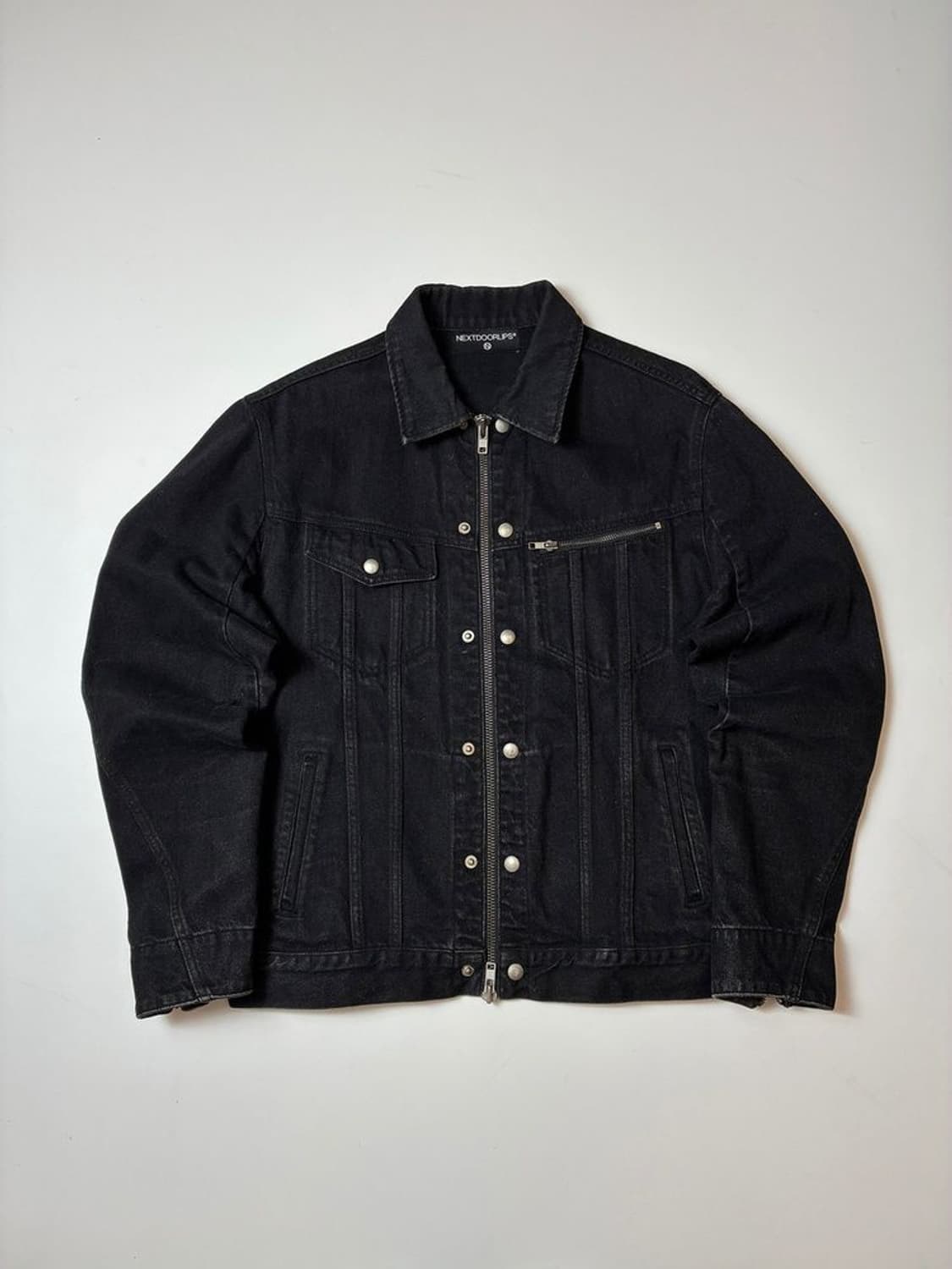 넥스트도어립스 트위스티드 해체주의 트러커 자켓 PN8405 상품이미지1