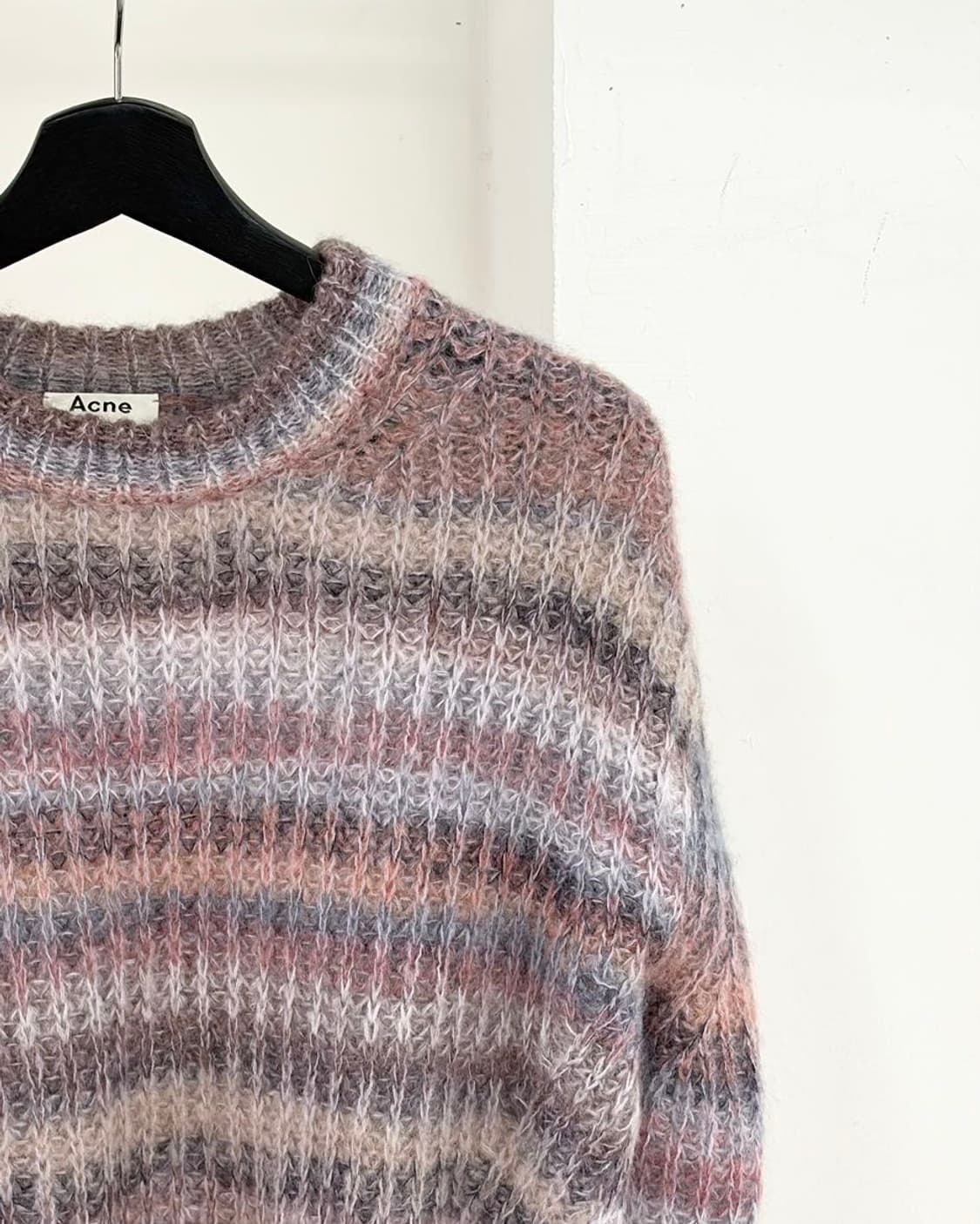 아크네 스튜디오 18aw 스트라이프 모헤어 스웨터 상품이미지3