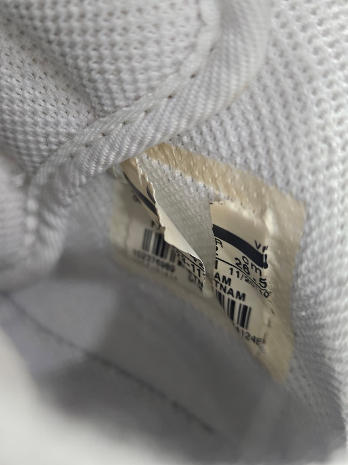 나이키 에어포스 1 '07 화이트 스니커즈 ( 265MM ) /10999 상품이미지10