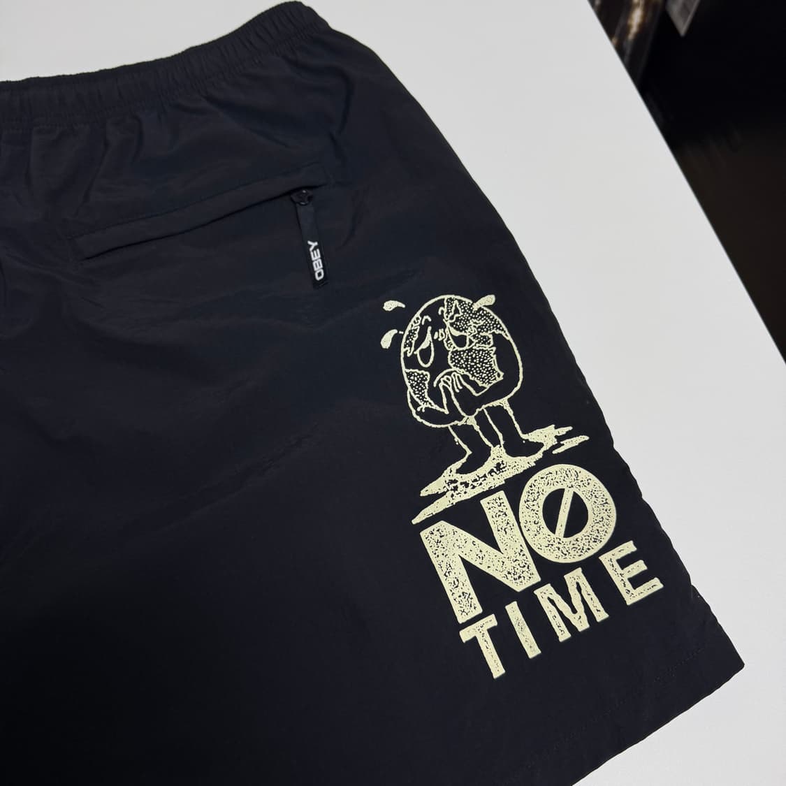 오베이 디스토피아 메세지 쇼츠 XL 상품이미지5