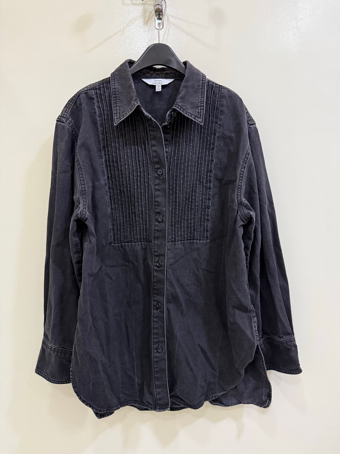 앤아더스토리즈 블랙 데님 셔츠 정품 상품이미지1