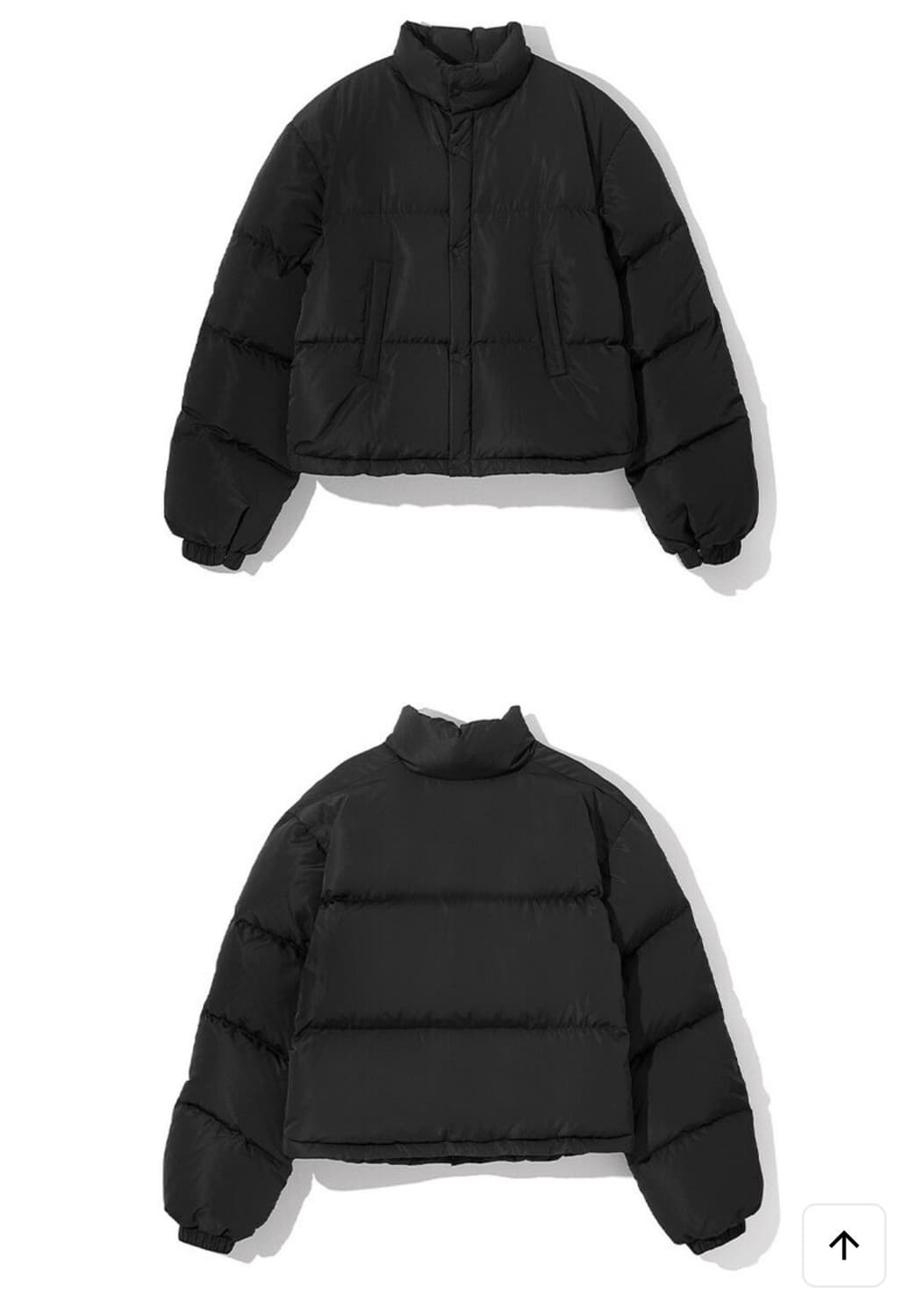 Ore 오어 아츄 푸퍼 패딩 블랙  상품이미지2