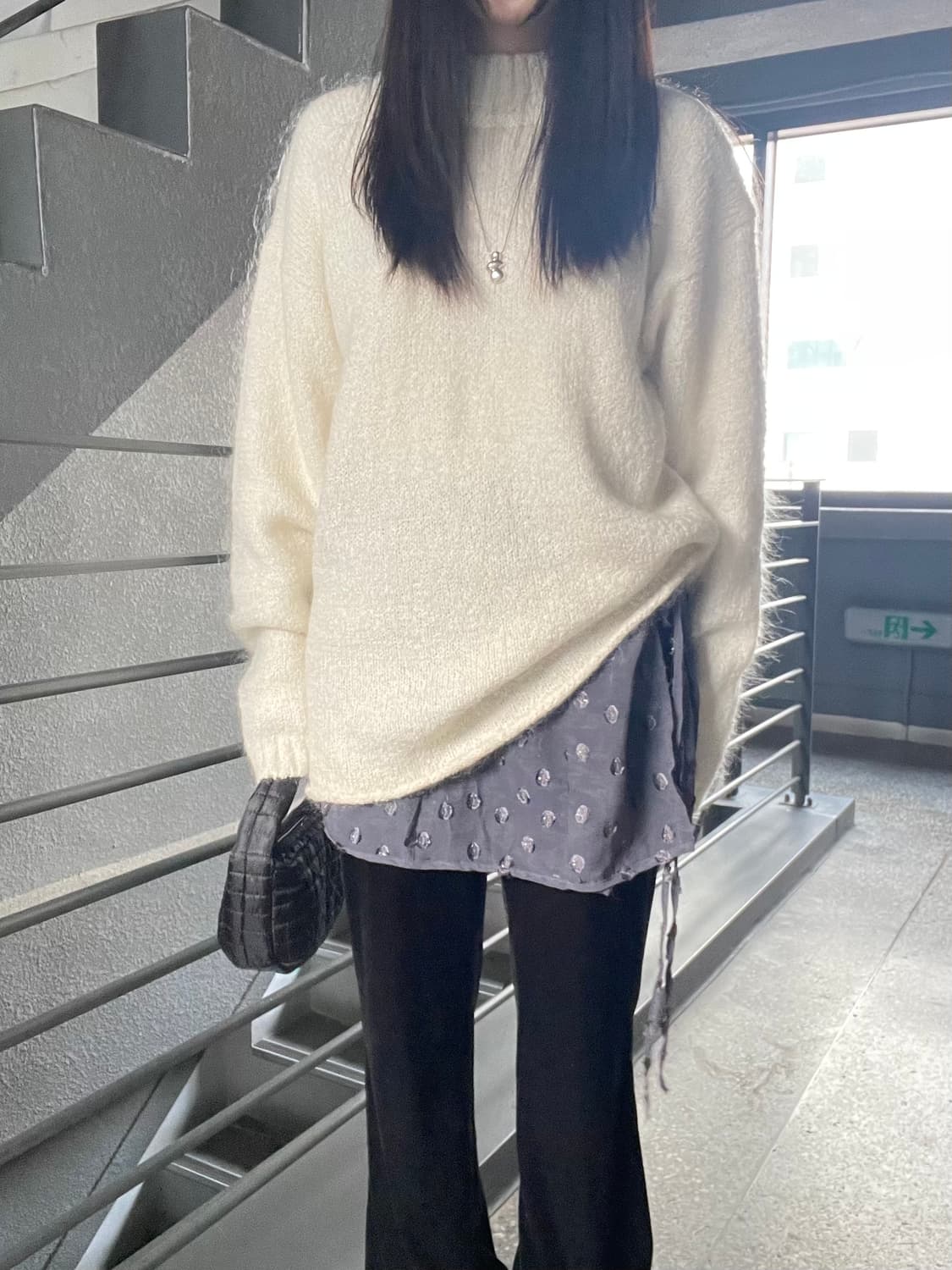 vintage rolled edge knit 상품이미지6