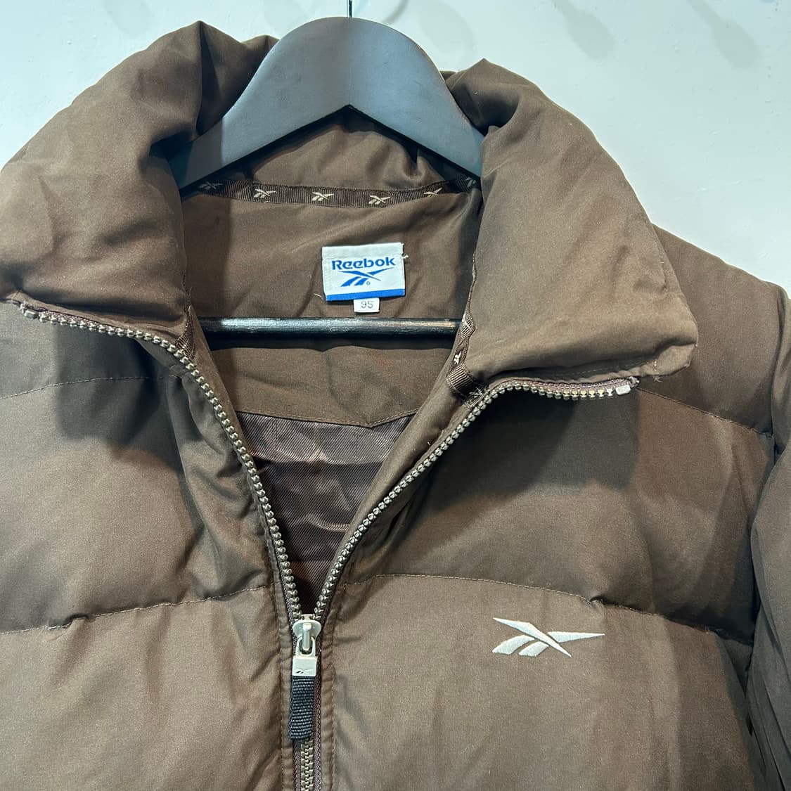 리복 브라운 덕다운 패딩 상품이미지4