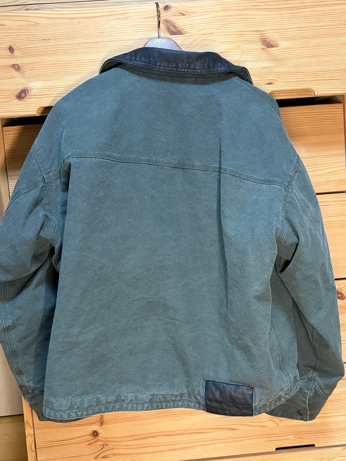 프리즘웍스 헤비 캔버스 디스트로이드 워크자켓 XL 상품이미지6