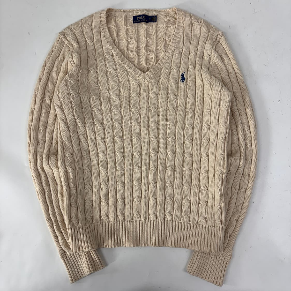 폴로 코튼 케이블 니트 상품이미지4