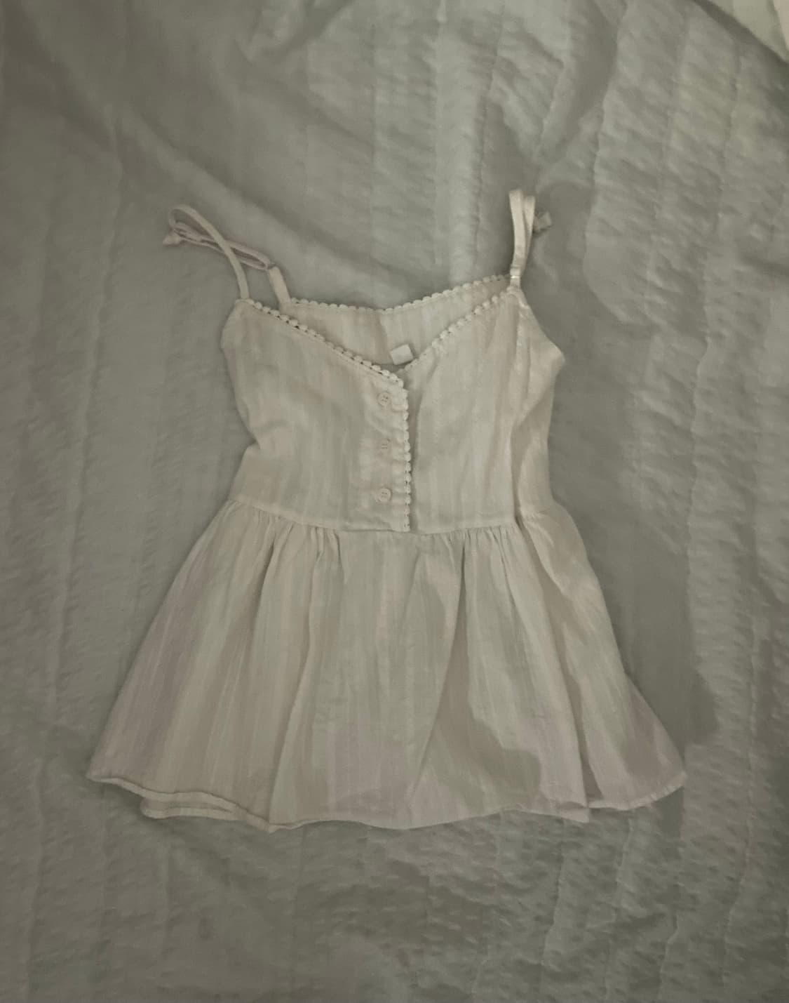 White lace sleeveless 상품이미지1
