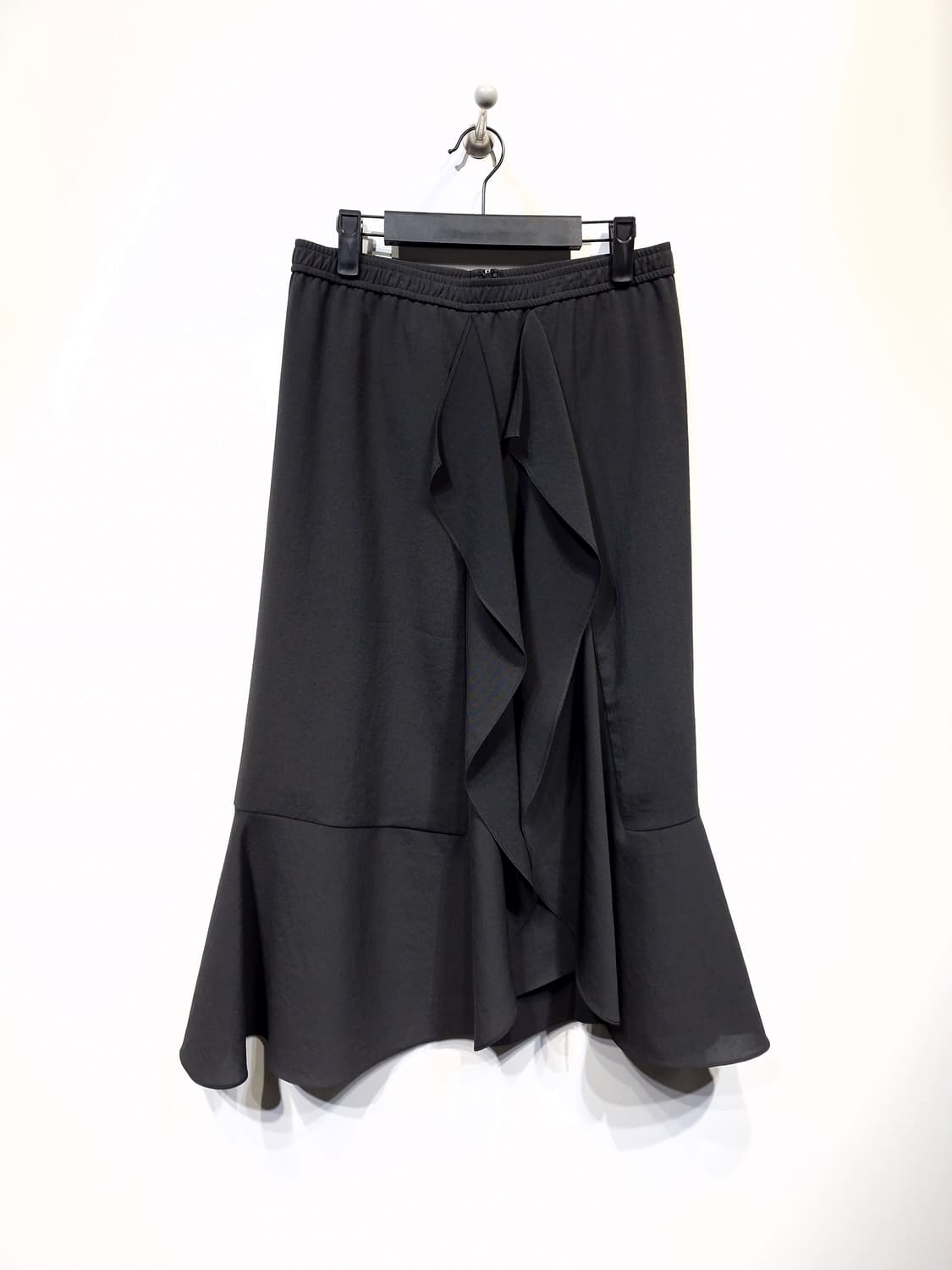 SYSTEM 시스템 프릴 스커트 차콜 상품이미지1