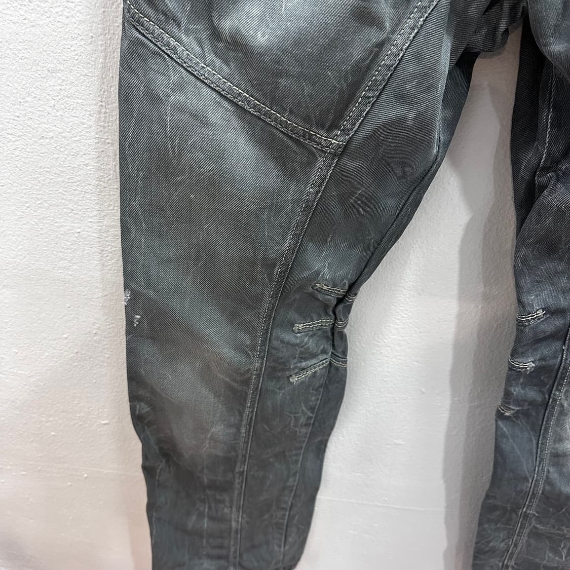 Cipo&Baxx y2k 그레이 워시드 데님 팬츠36 상품이미지6