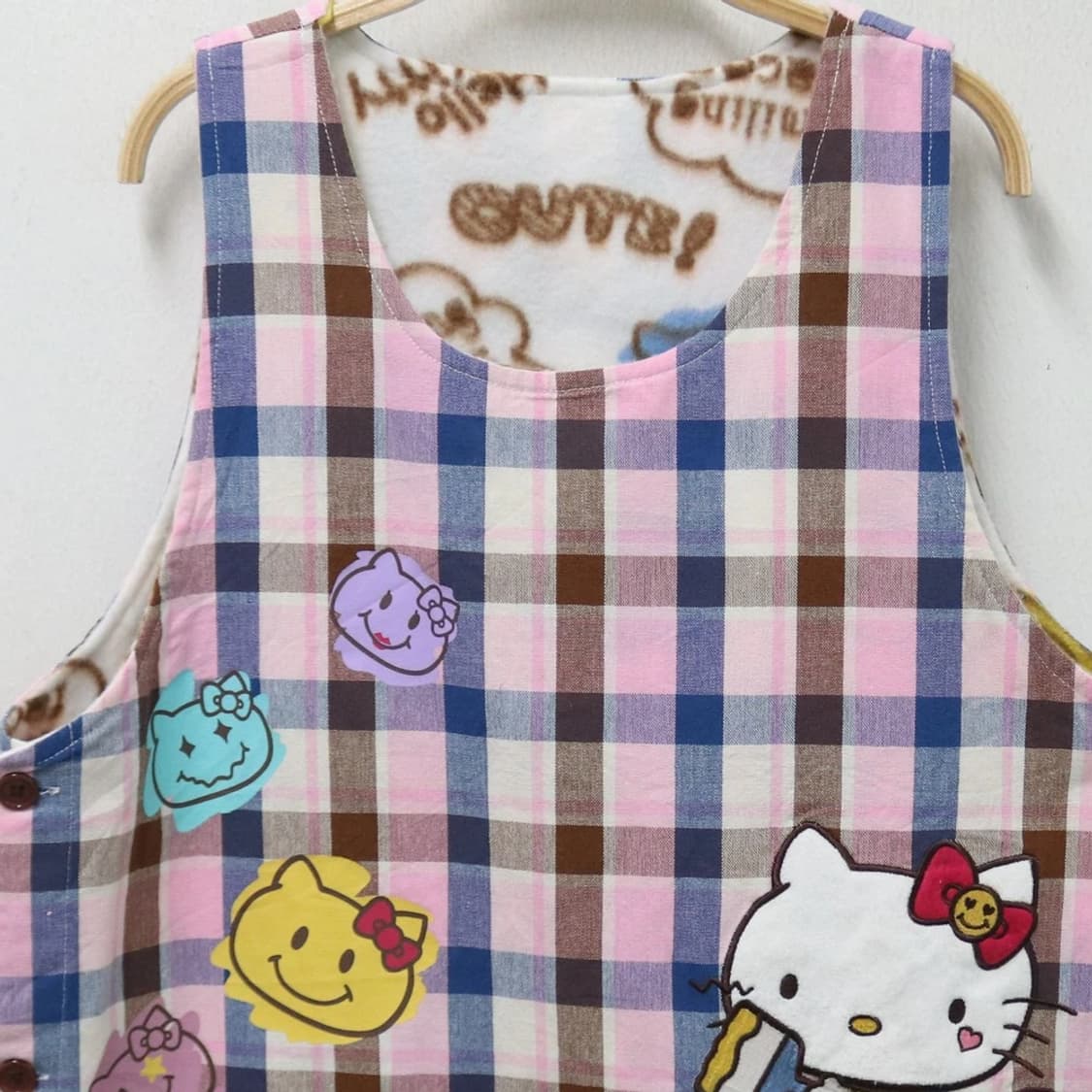 헬로 키티 리버시블 앞치마 62128 상품이미지4