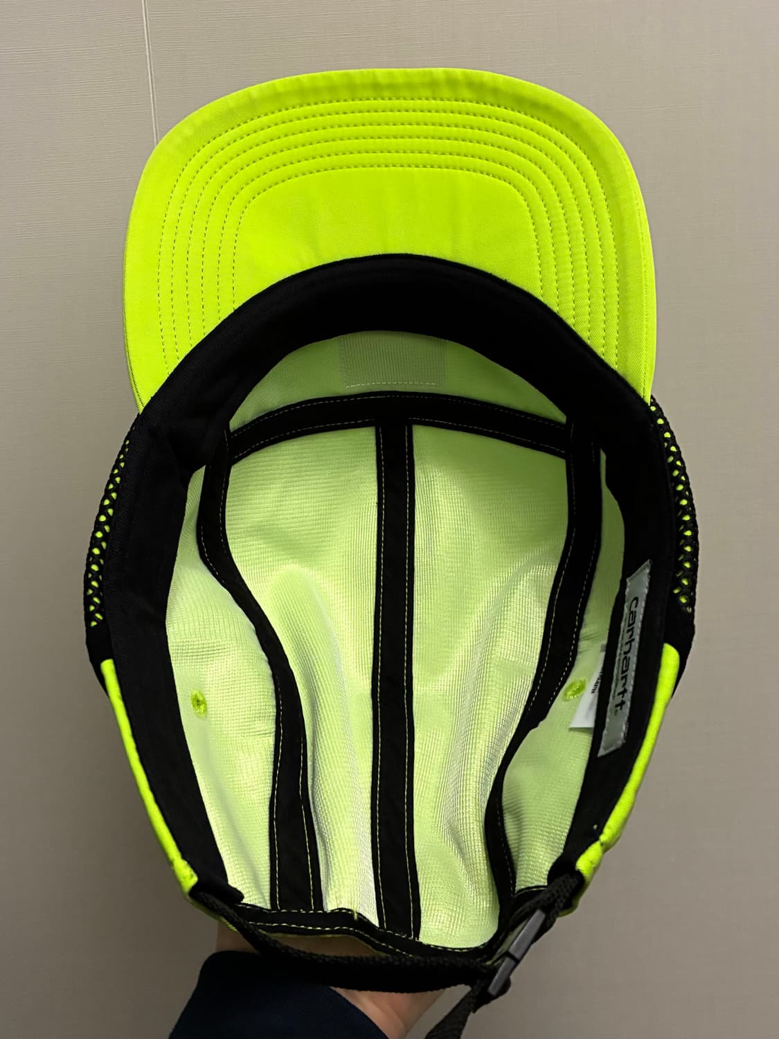 (F)칼하트 Wip 키건 5패널 러닝 제트캡 캠프캡 모자 네온 형광 상품이미지8