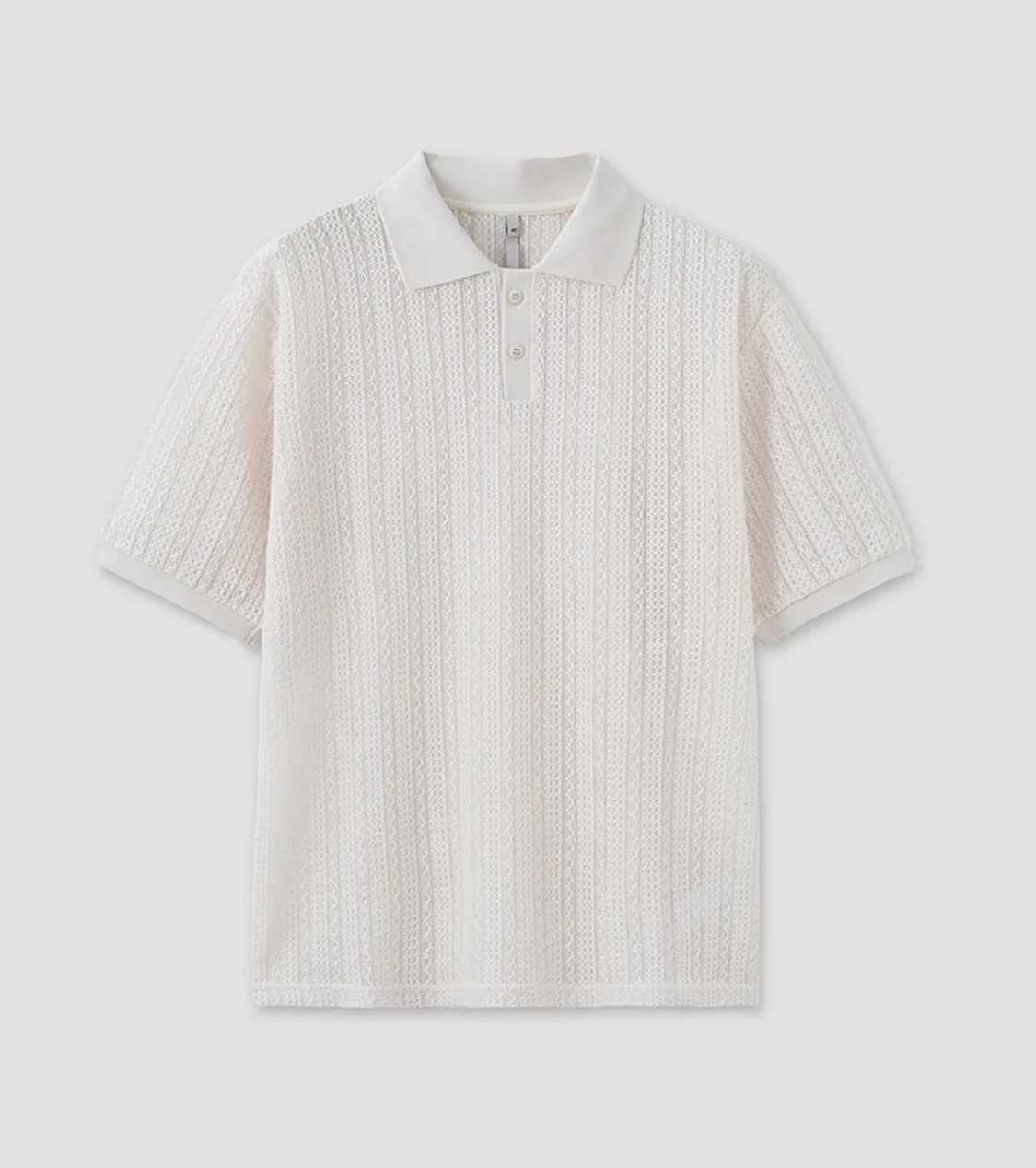 노이어 레이스 피케 반팔 셔츠 상품이미지1