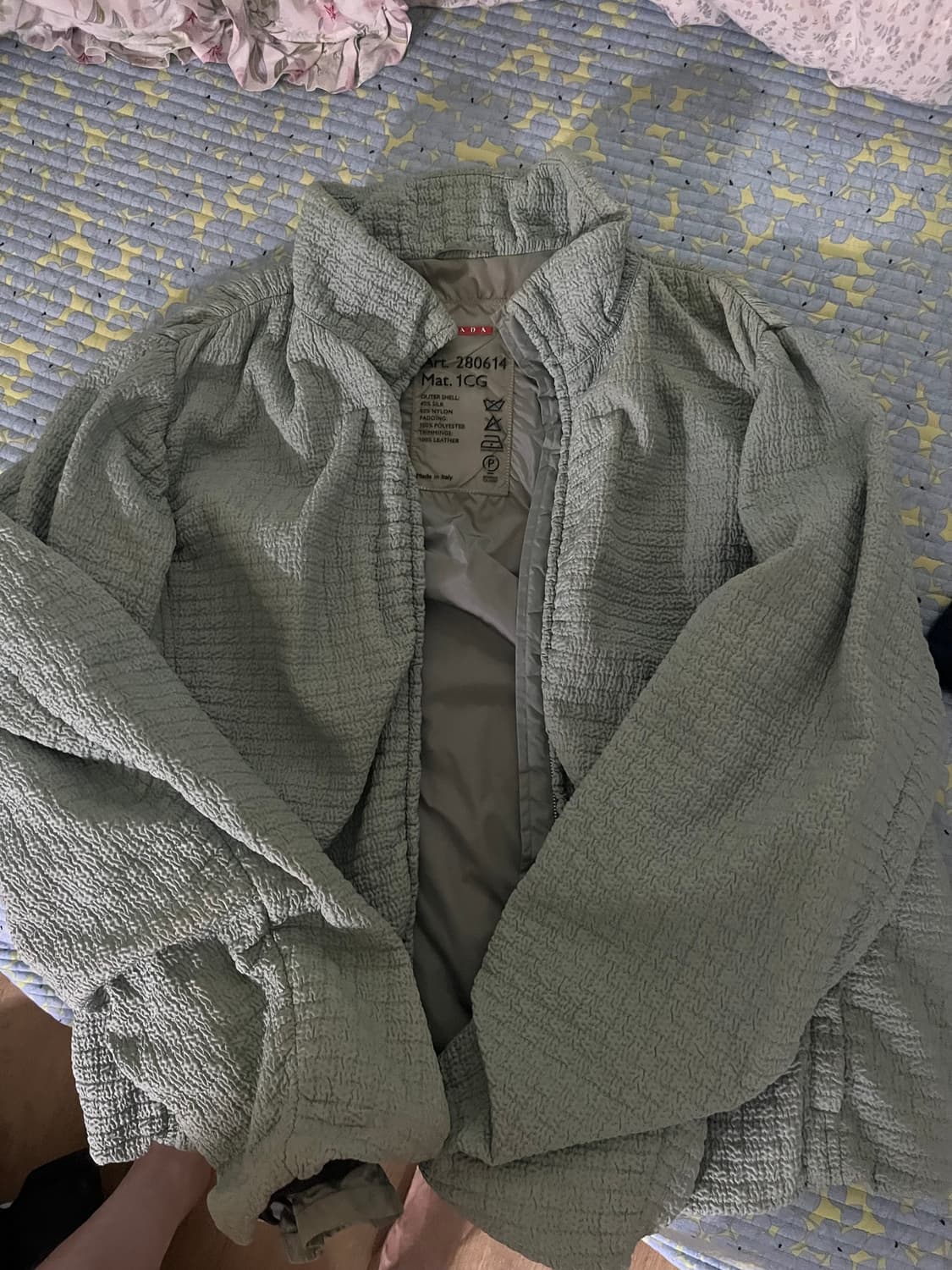 프라다 스포츠 실크 나일론 자켓 상품이미지2