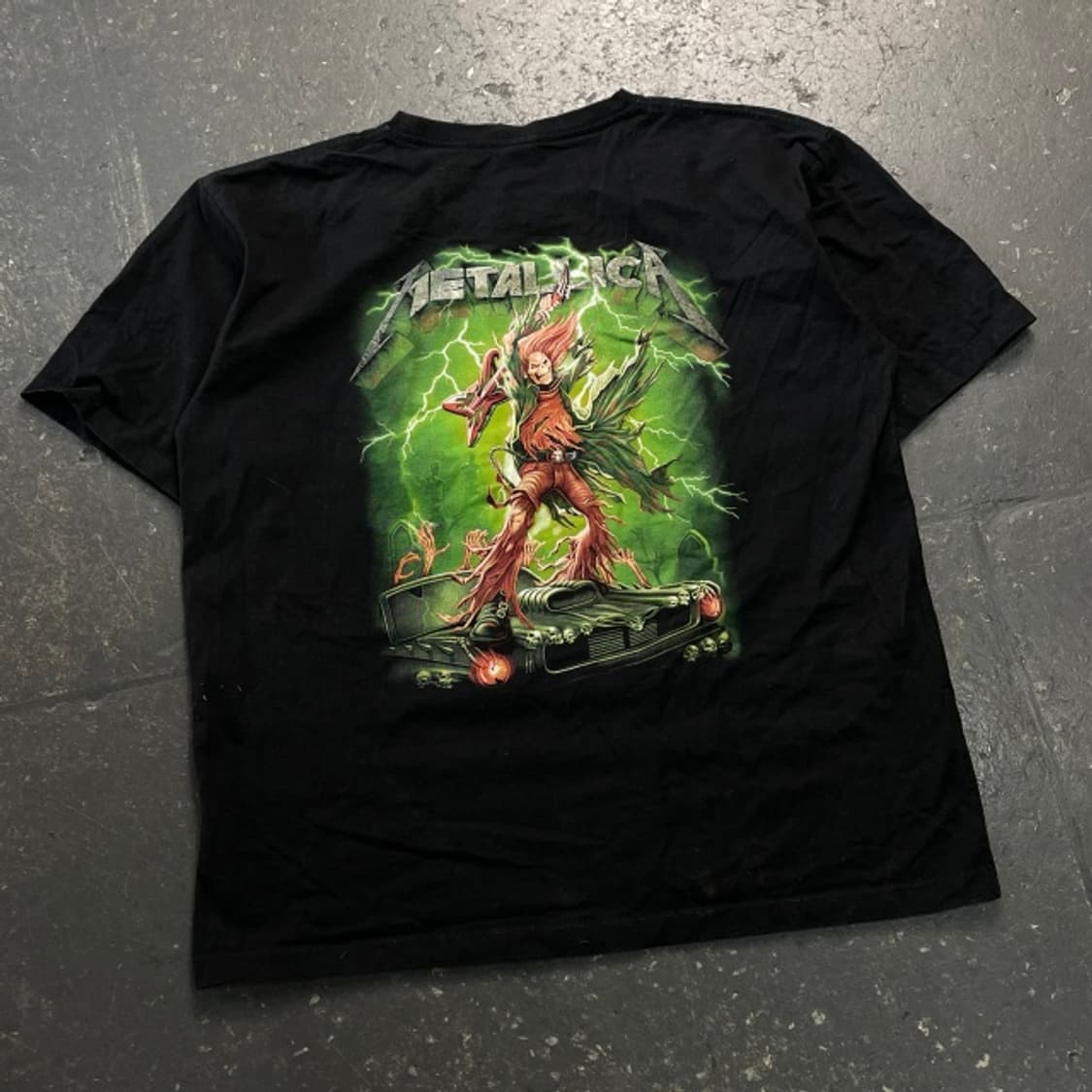 105 메탈리카 락 반팔티 상품이미지5